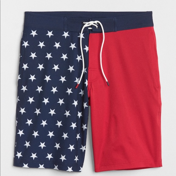 GAP Other - NWT gap American flag swim shorts GAP Other - NWT gap American flag swim shorts